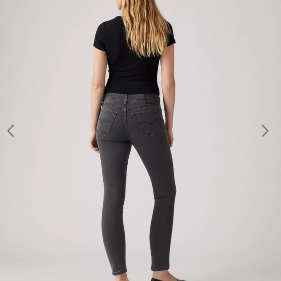 Levi’s 711 Skinny NWT Women's Gray Mid Rise Jeans - Picture 2 of 9